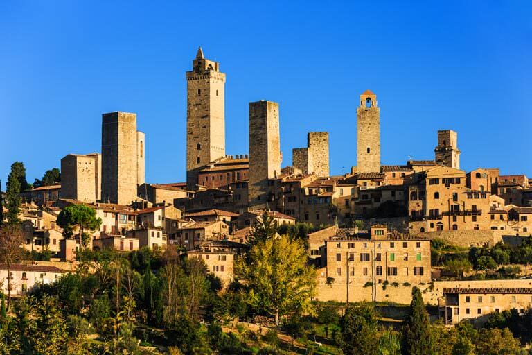 san gimignano kuleleri